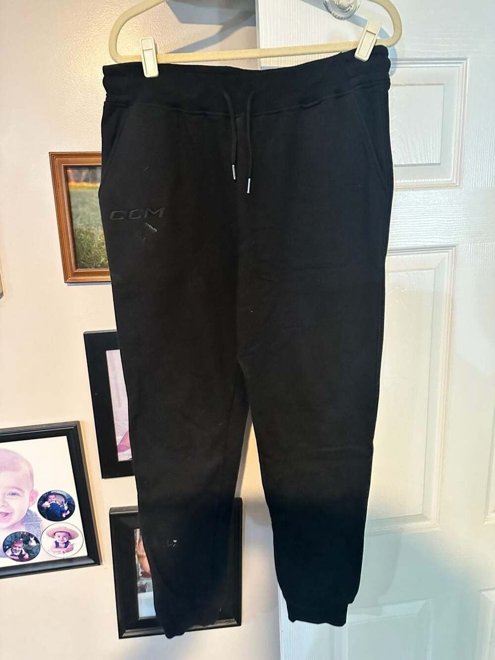 CCM Men's Fleece Athletic Jogger Sweatpants